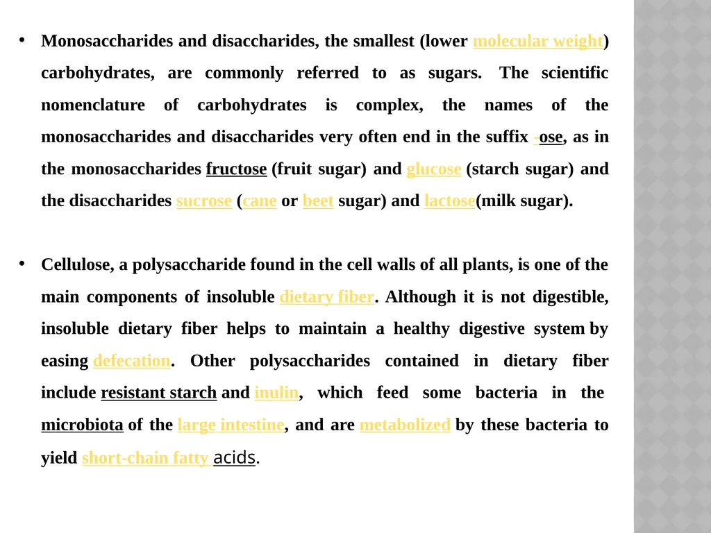 Carbohydrates A carbohydrate is a biomolecule - slide 4 of 6
