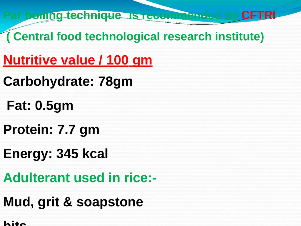 Nutrition specimens and models Dr. Nitin Kumar - slide 10 of 40