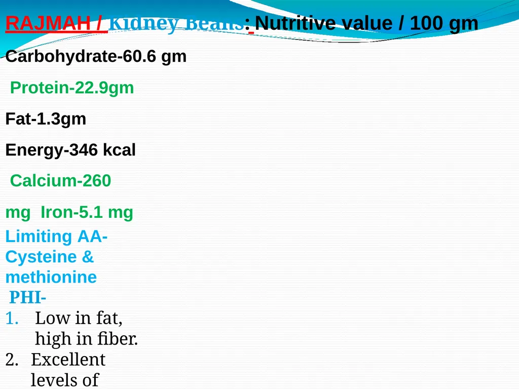 Nutrition specimens and models Dr. Nitin Kumar - slide 23 of 40