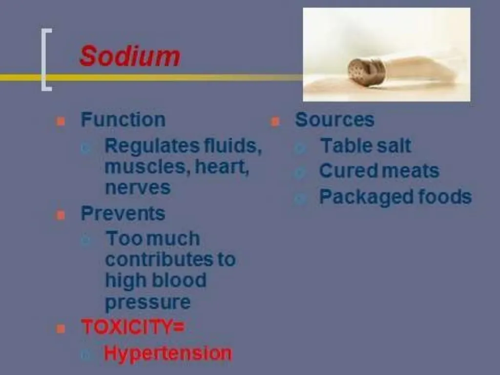 Balanced Diet and Nutrients What is balanced - slide 15 of 52
