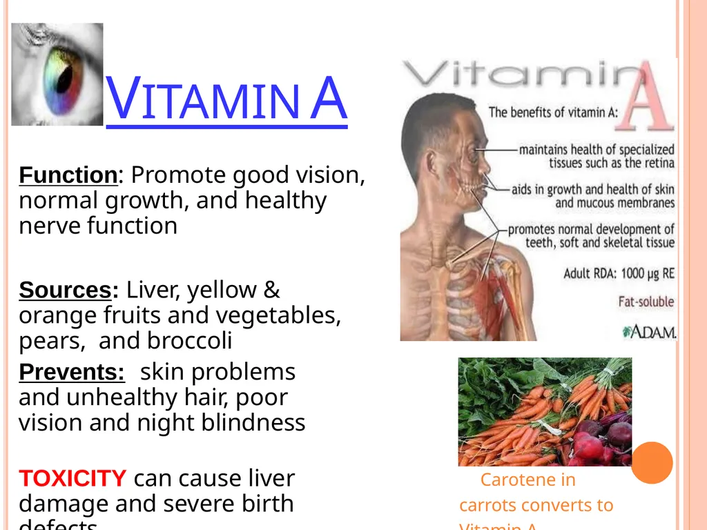 Balanced Diet and Nutrients What is balanced - slide 24 of 52