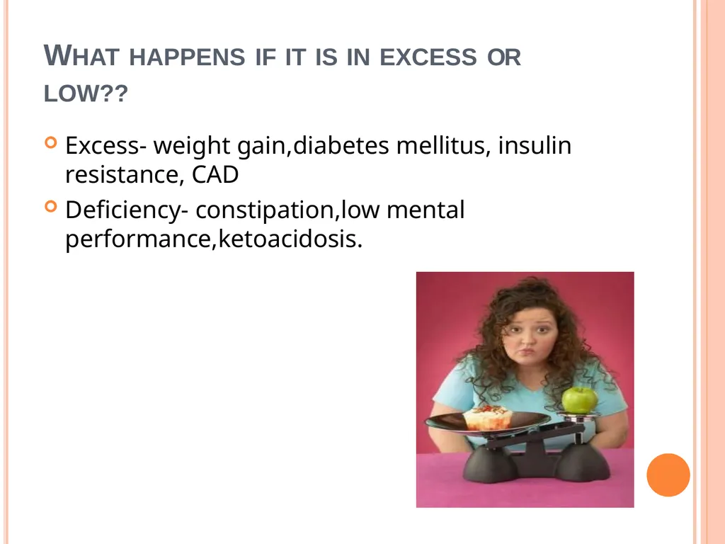 Balanced Diet and Nutrients What is balanced - slide 7 of 52