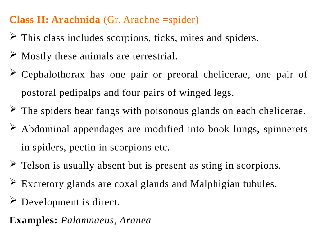 Arthropoda (General characteristics and - slide 11 of 15