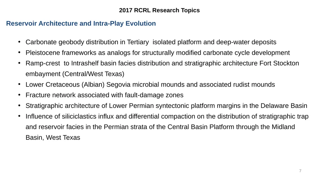 2017 RCRL Prospective Research Directions - slide 7 of 12