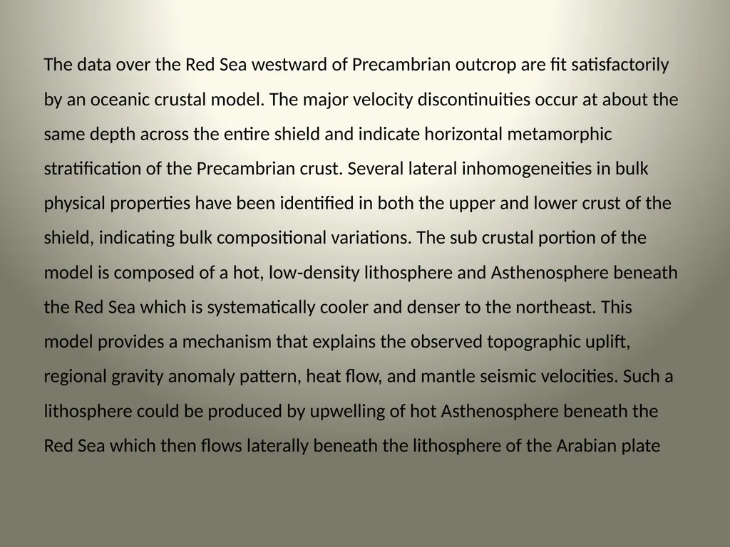 Geological Aspects of Saudi Arabia Presented By: - slide 12 of 27