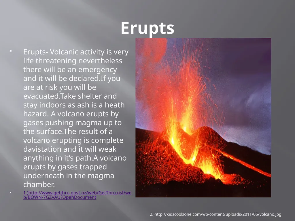 Volcanoes Cole McGrath - slide 3 of 16