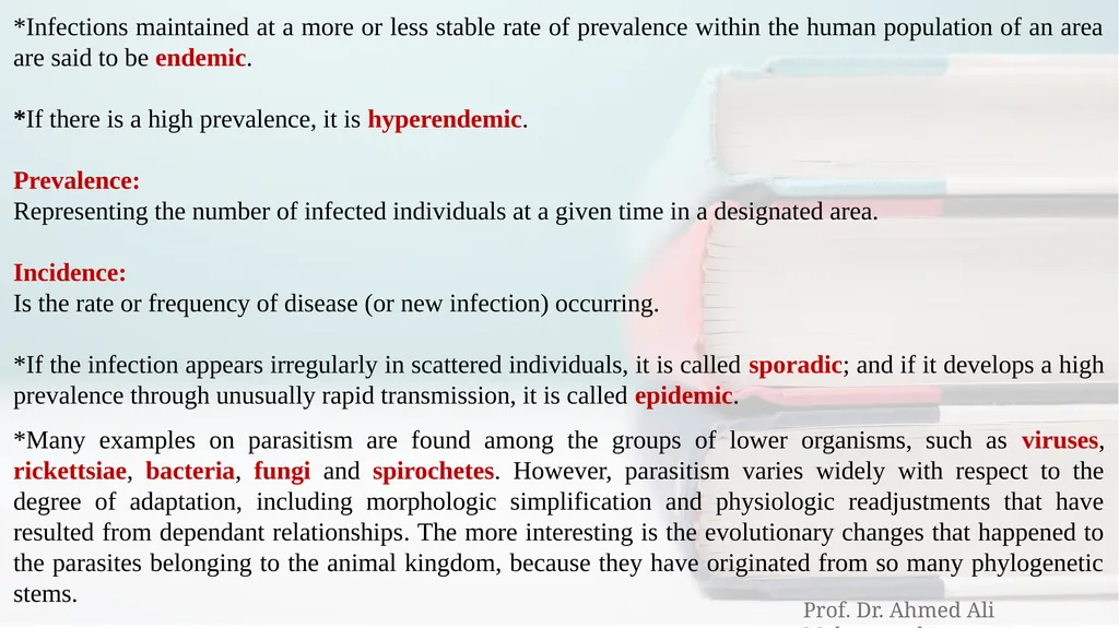 Your Textbook is: Animal Agents and Vectors of - slide 11 of 15
