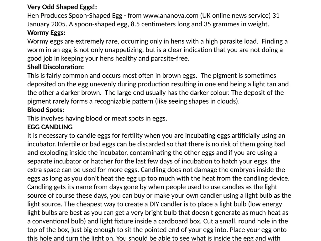 Lecture 10 Egg Within An Egg: An egg within an