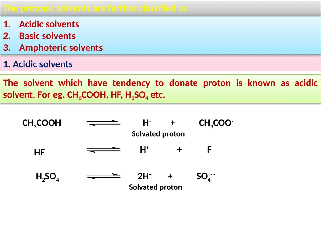 Non-aqueous solvent Introduction A solvent is a - slide 8 of 26