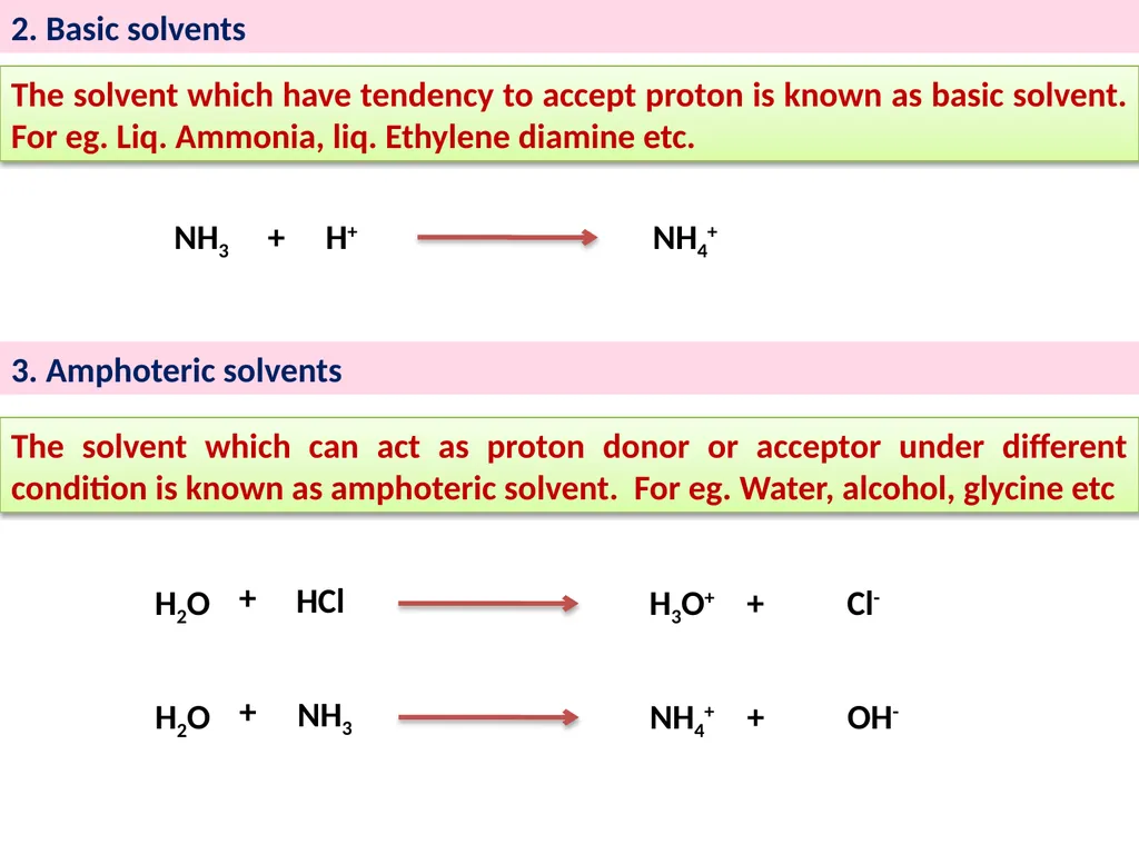 Non-aqueous solvent Introduction A solvent is a - slide 9 of 26