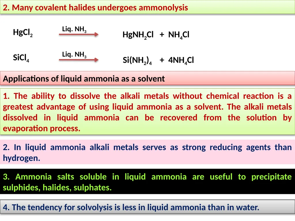 Non-aqueous solvent Introduction A solvent is a - slide 18 of 26