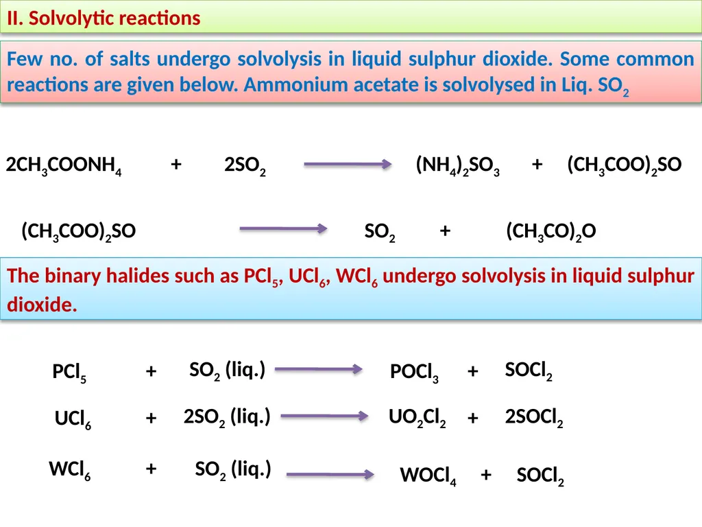 Non-aqueous solvent Introduction A solvent is a - slide 21 of 26