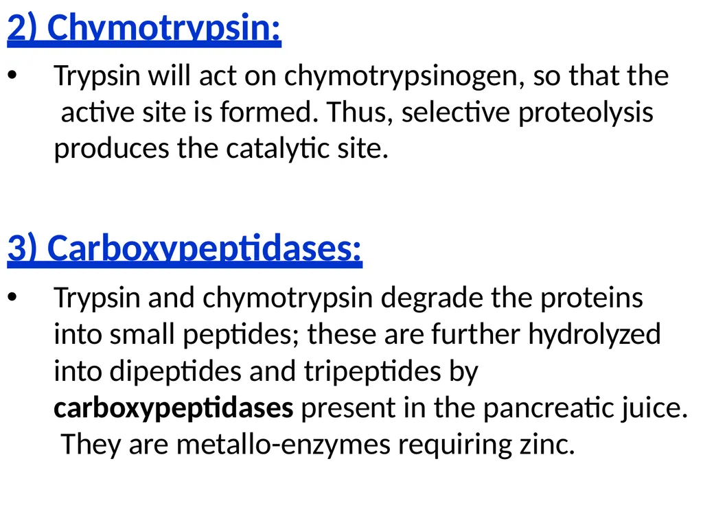Protein metabolism and Urea cycle Digestion of - slide 9 of 39