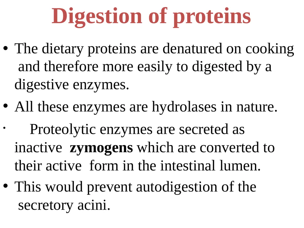 Protein metabolism and Urea cycle Digestion of - slide 2 of 39