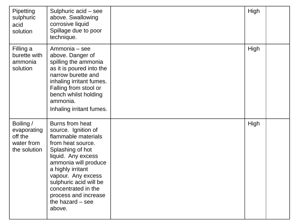Risk assessments and hazards - slide 18 of 23