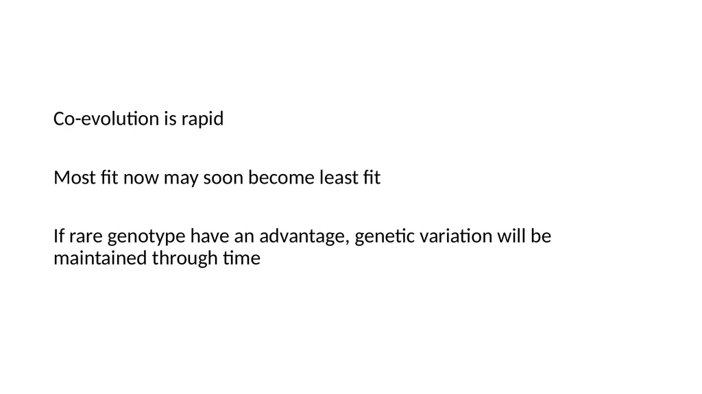 Red Queen Hypothesis Hypothesis Coevolution - slide 7 of 8