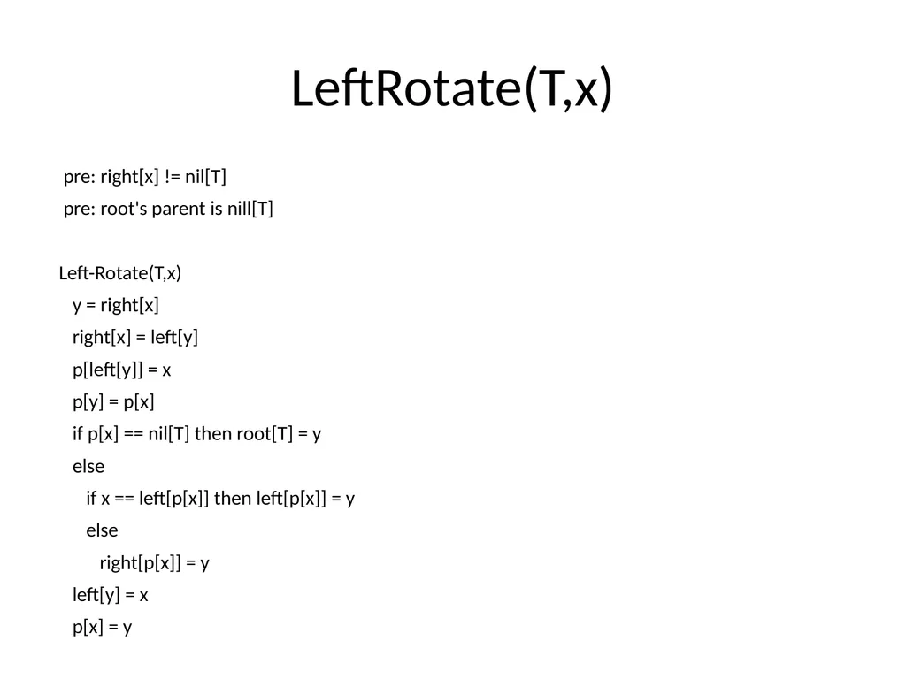 Red Black Tree Essentials Notes from “Introduction - slide 6 of 10