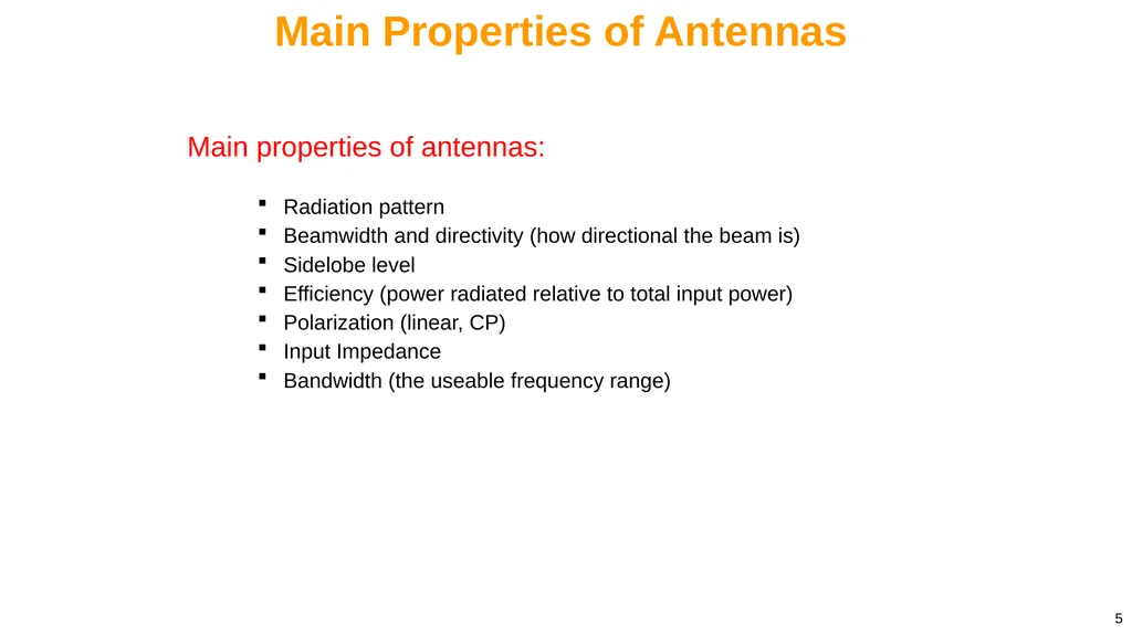 1 Notes 20 Introduction to Antennas ECE 3317 - slide 5 of 25