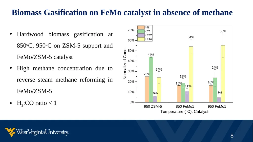 Synergistic Natural Gas – Biomass Co-processing to - slide 8 of 21