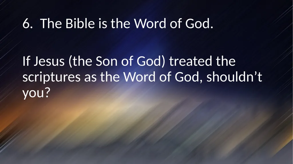 Spiritually Developing Your Team "Therefore - slide 10 of 80