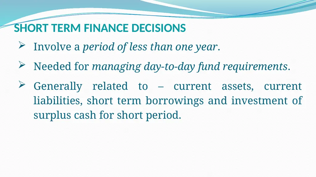 Financial Management (AB 215) Unit-1 Syllabus - slide 25 of 40