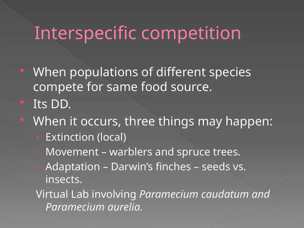 Population Biology Chapter 27 Growth of - slide 15 of 21