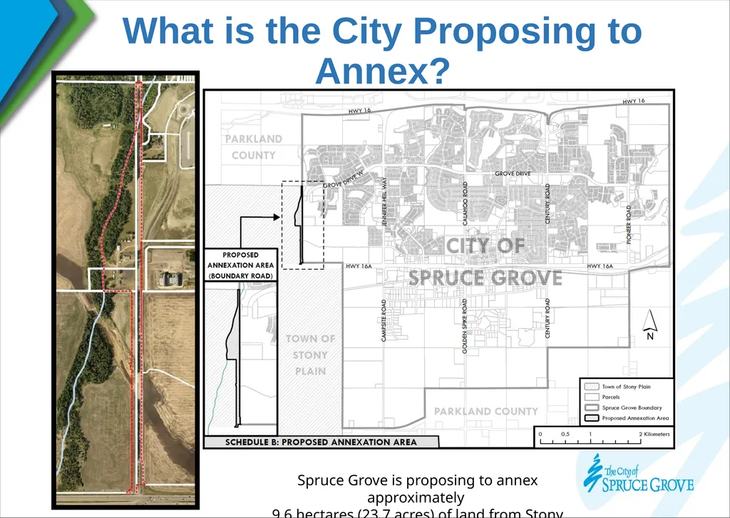 Proposed Annexation Open House Welcome to Spruce - slide 5 of 10
