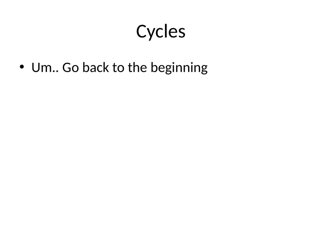 The Wonder of Cycles Created by Barbara Hodson - slide 80 of 87
