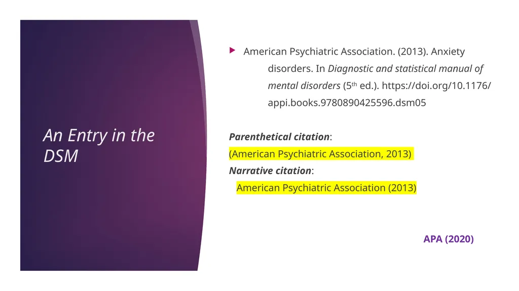 APA 7th Edition center for writing excellence - slide 41 of 142