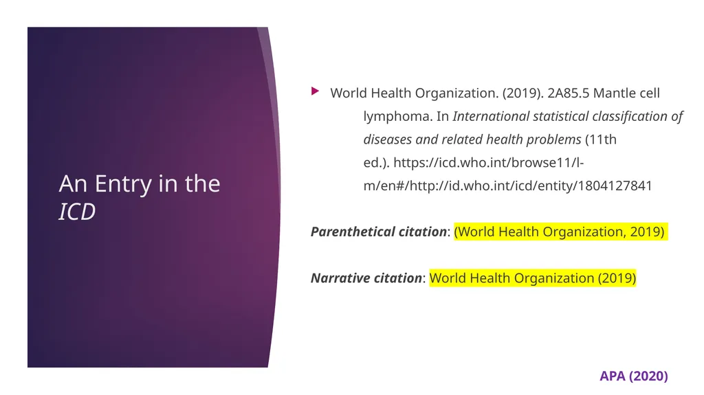 APA 7th Edition center for writing excellence - slide 43 of 142