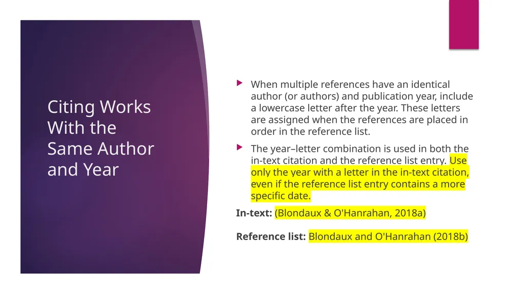 APA 7th Edition center for writing excellence - slide 25 of 142