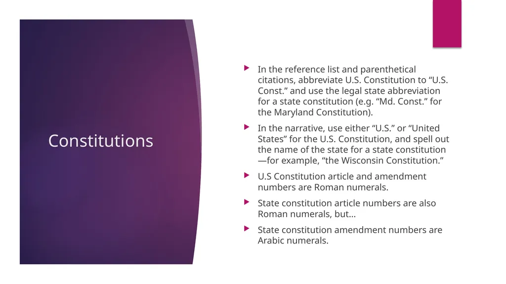 APA 7th Edition center for writing excellence - slide 97 of 142