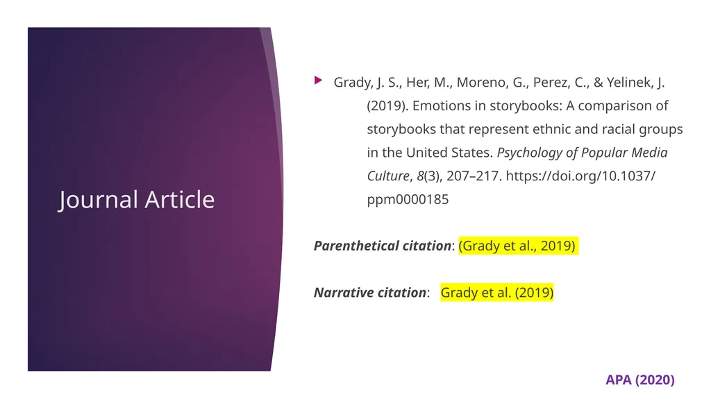 APA 7th Edition center for writing excellence - slide 45 of 142