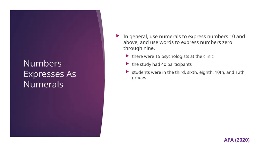 APA 7th Edition center for writing excellence - slide 135 of 142