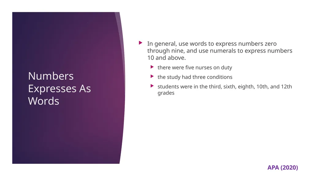 APA 7th Edition center for writing excellence - slide 133 of 142
