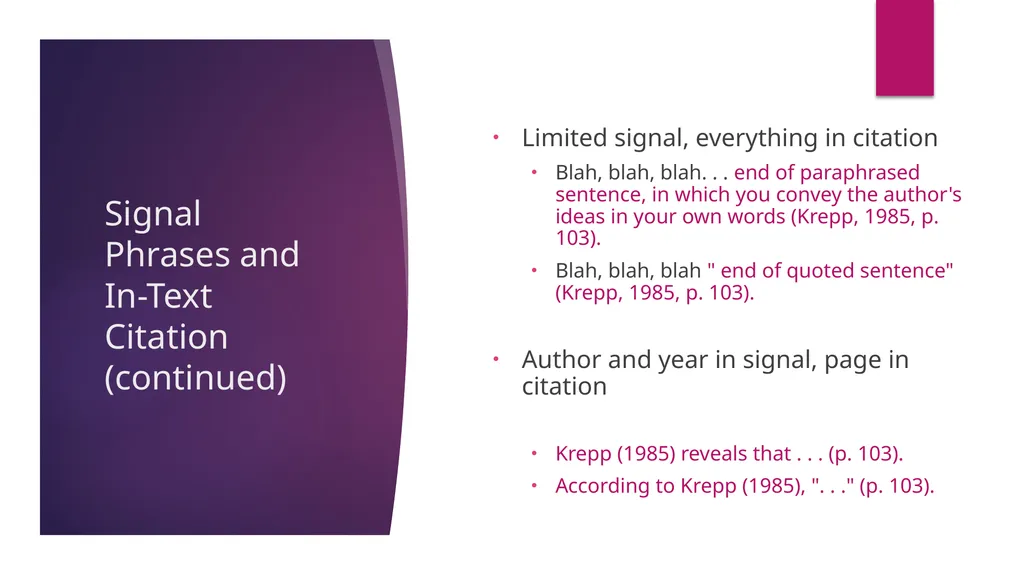 APA 7th Edition center for writing excellence - slide 18 of 142