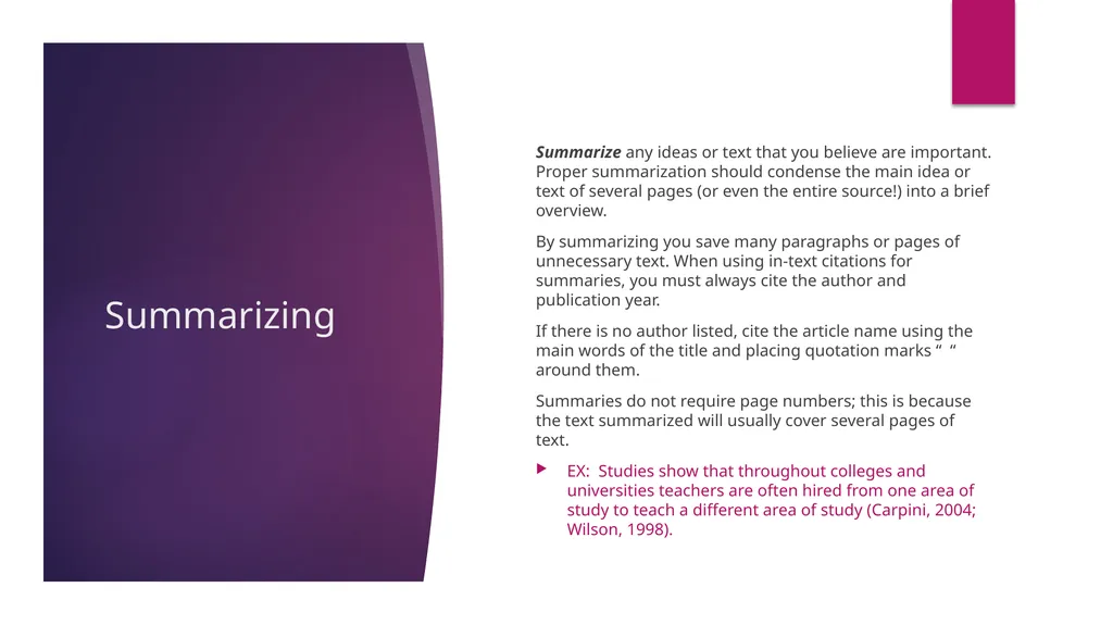 APA 7th Edition center for writing excellence - slide 14 of 142