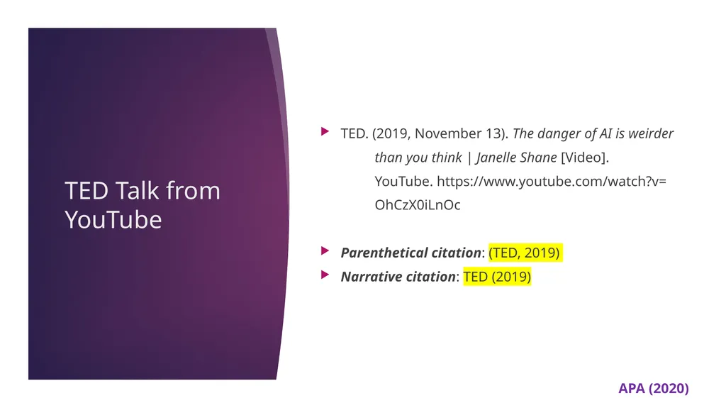 APA 7th Edition center for writing excellence - slide 120 of 142
