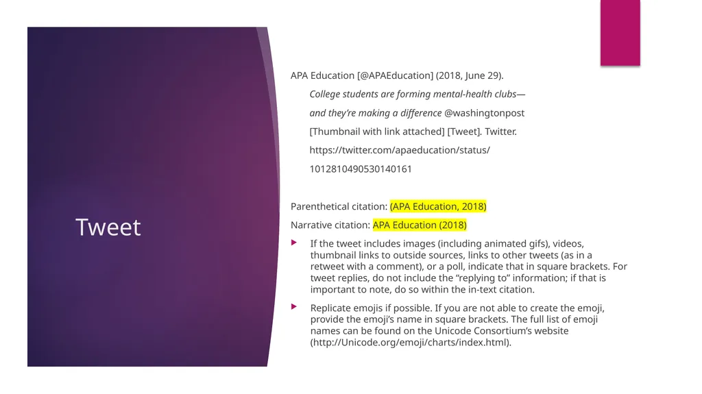 APA 7th Edition center for writing excellence - slide 69 of 142