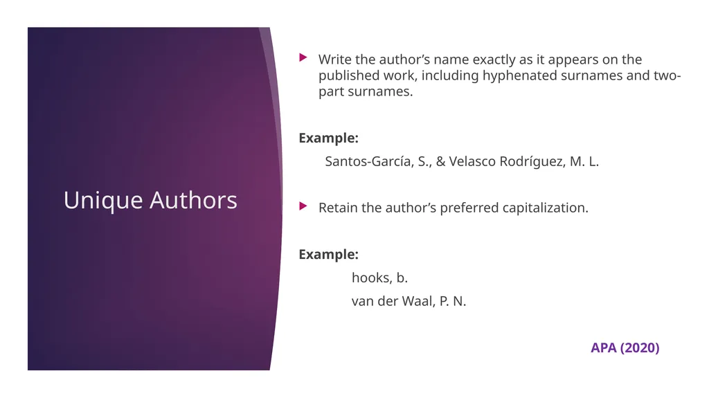 APA 7th Edition center for writing excellence - slide 23 of 142