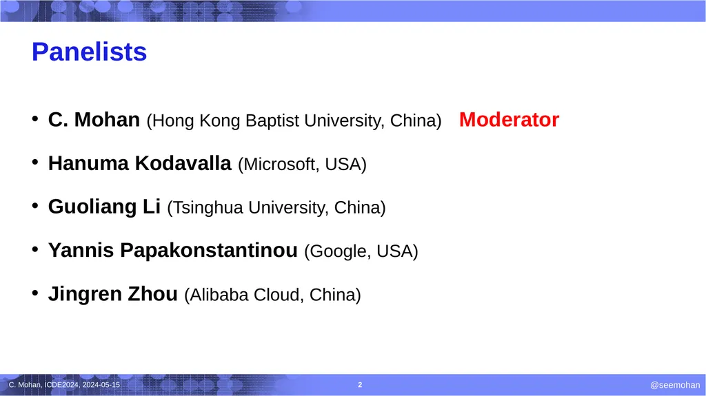 40th IEEE International Conference on Data - slide 2 of 9