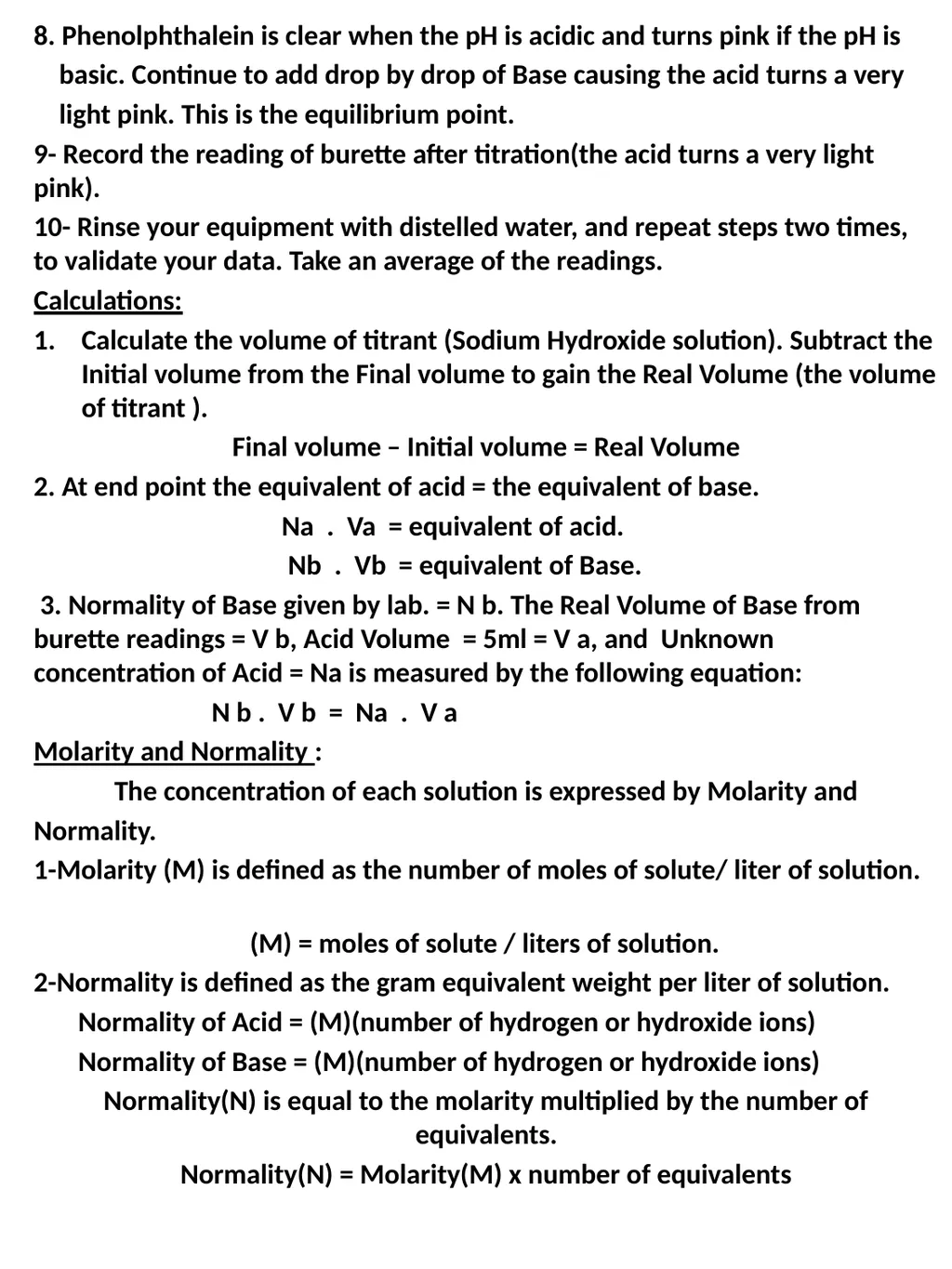 Acid-Base Titration. Acid-Base Titration. - slide 4 of 7