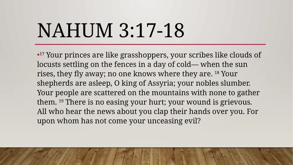 nahum https://www.biblequestions.org/bqar410.html - slide 25 of 26
