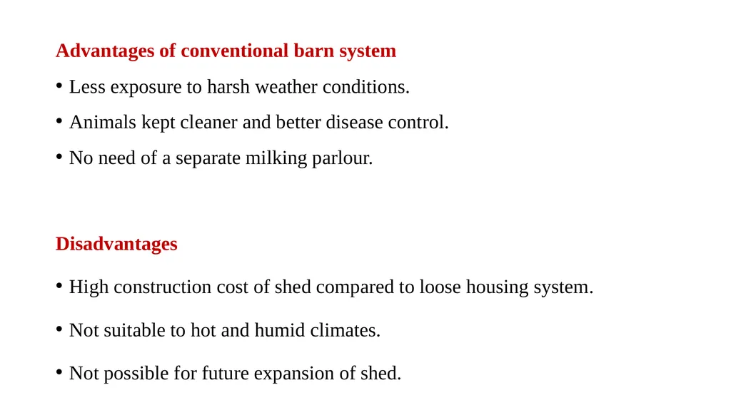HOUSING MANAGEMENT OF DAIRY ANIMALS DR. S. P. SAHU - slide 12 of 20