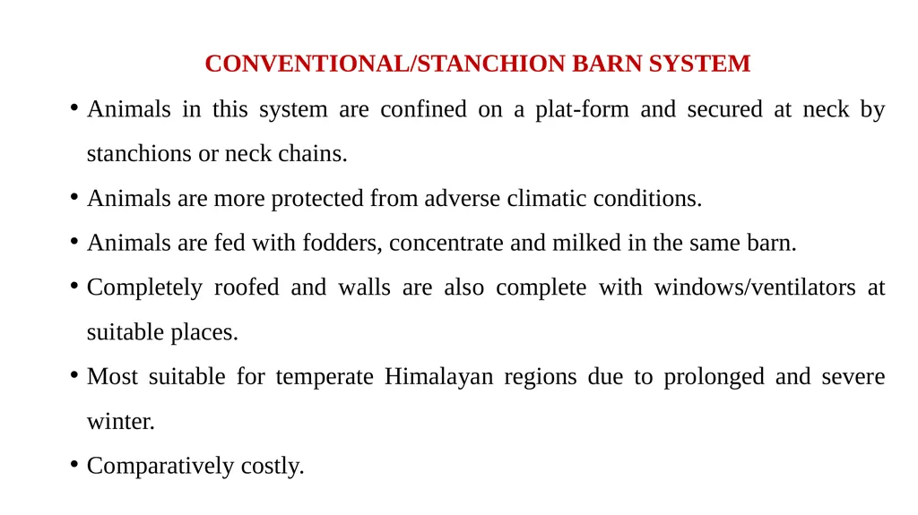 HOUSING MANAGEMENT OF DAIRY ANIMALS DR. S. P. SAHU - slide 11 of 20