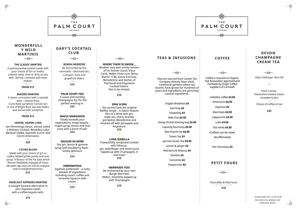 The Palm court with its light and airy sun lounge - slide 2 of 4