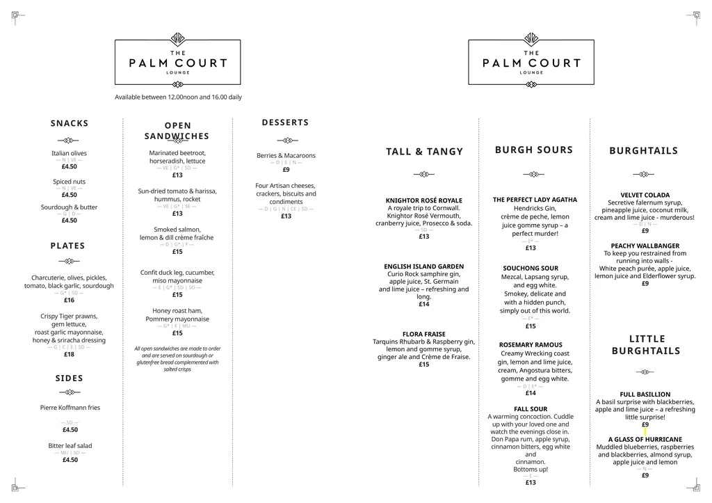 The Palm court with its light and airy sun lounge - slide 3 of 4