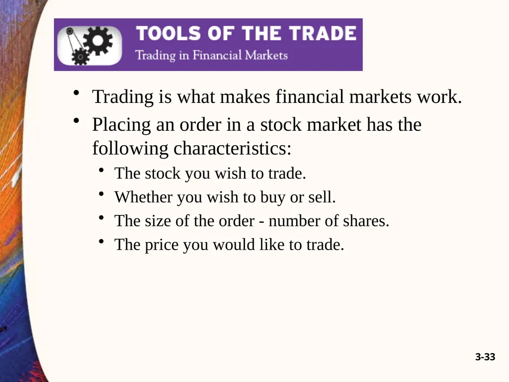 Chapter Three 3-2 Introduction The international - slide 33 of 58