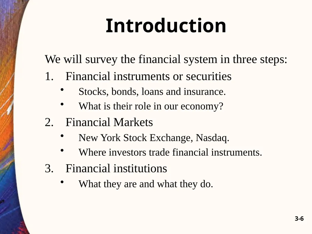 Chapter Three 3-2 Introduction The international - slide 6 of 58
