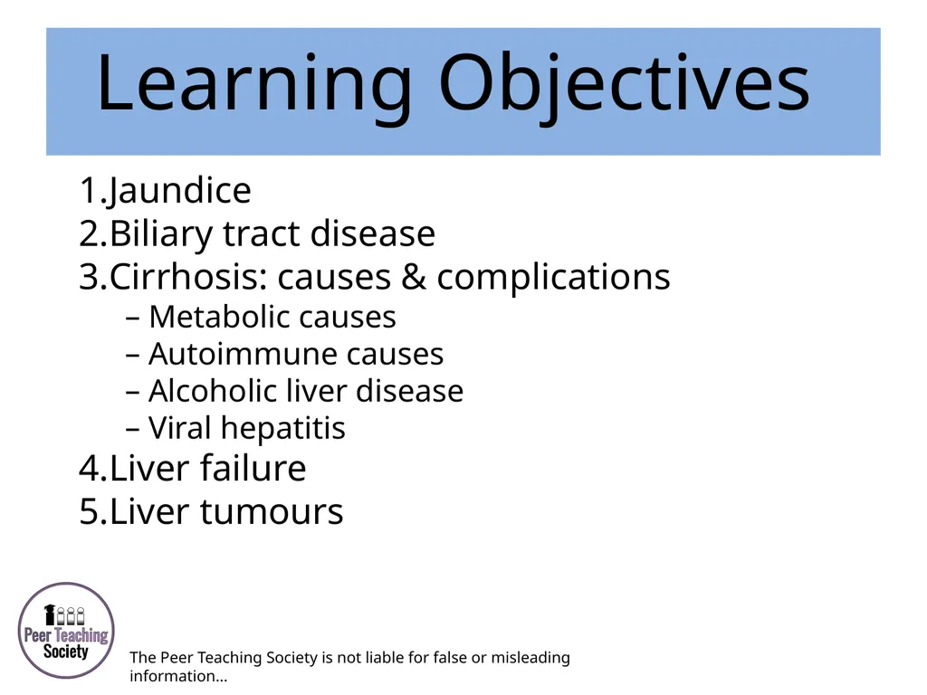 HEPATOLOGY Phase 2a Revision Session Rye Yap & May - slide 3 of 38